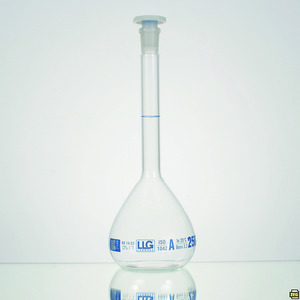 Fioles jaugées LLG, verre borosilicate 3.3, classe A