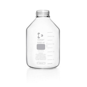 Bottiglie da laboratorio, in vetro Duran, a bocca larga, con filettatura with GLS 80®