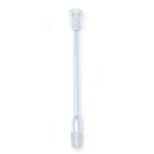 Condensatore d'aria con cono smerigliato