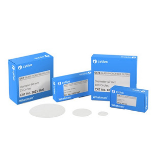 Filtro in microfibra di vetro di grado GF/A senza legante, in dischi, 13 mm