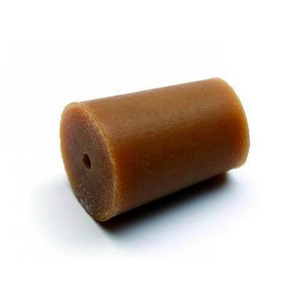 Tappo in gomma, largh. 30/17x22mm, con foro