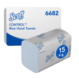 Panni ripiegati SCOTT® Control, blu
