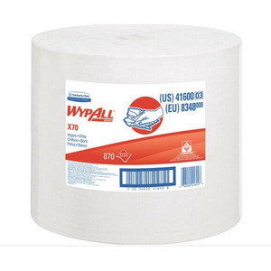 WYPALL® X70 Multi-task Cleaning Cloth reusable, absorbent, big roll of 650 wipes