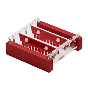 Pettine 20 pozzetti, MC, spessore 1,5 mm, per l'uso con gel da 10 cm
