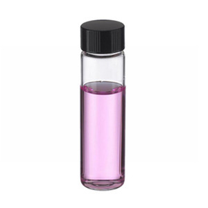 Vial 12 ml con tappo nero 15-425 e guarnizione in gomma 14B