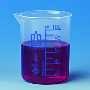 Beaker, PP, graduazioni blu