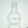 Ballon à fond plat LLG avec rodage normalis&eacute;, verre borosilicate 3.3
