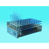 Support de tubes à essai LLG, à alignement automatique, en acier inox