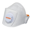 Mascherina pieghevole uvex silv-Air premium 5210+, FFP2