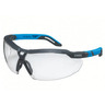 Occhiali di sicurezza i-5 9183, colore: antracite, blu, lenti in PC trasparenti
