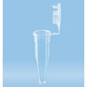 Microprovetta per PCR, 0.2 ml, Biosphere® plus, trasparente, in PP, tappo piatto snap-on, barriera anto-contaminazione, forma conica, max. 8000 x g