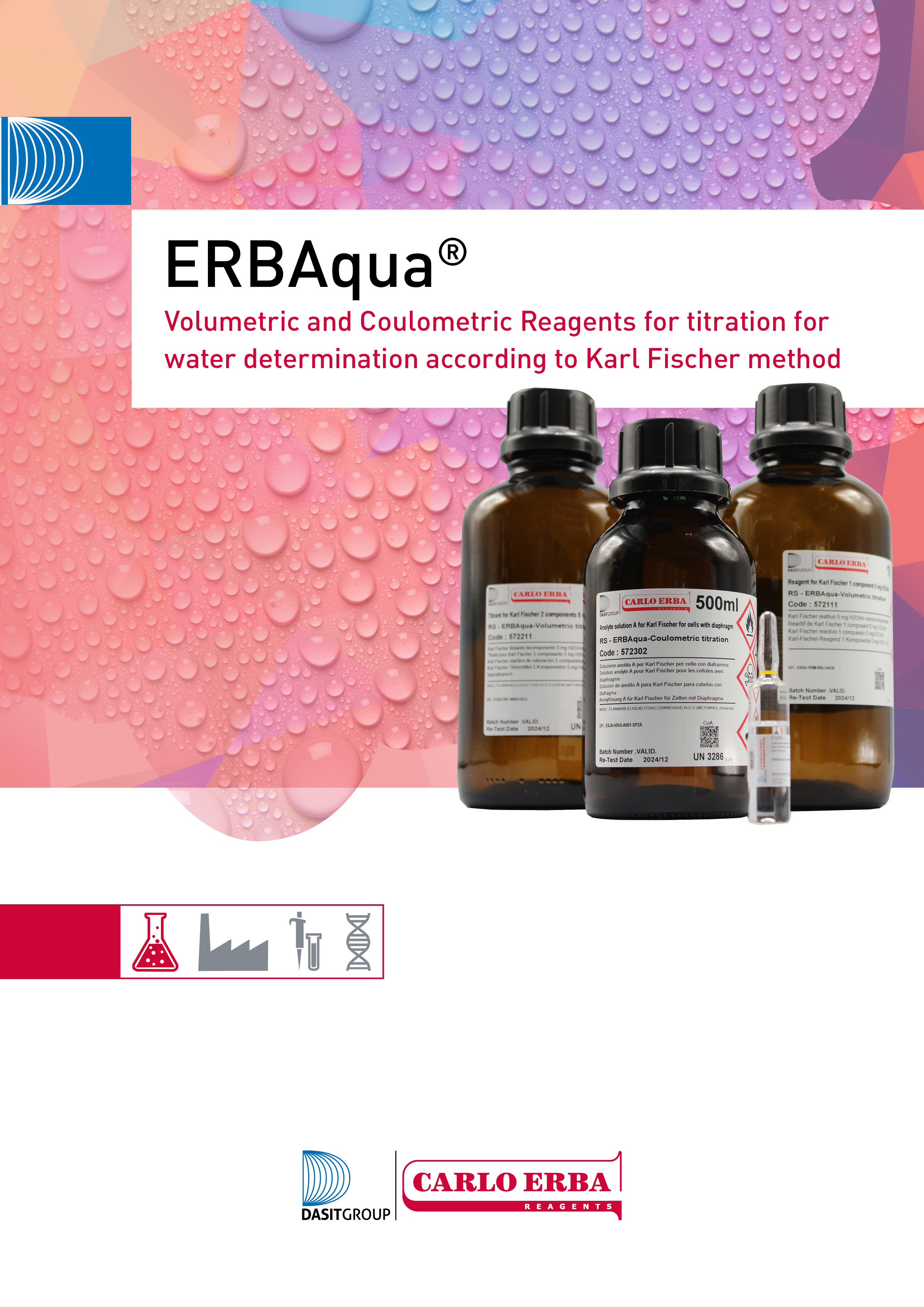 ERBAqua® : Reagents for Karl Fischer method
