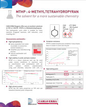 MTHP : The solvent for a more sustainable chemistry