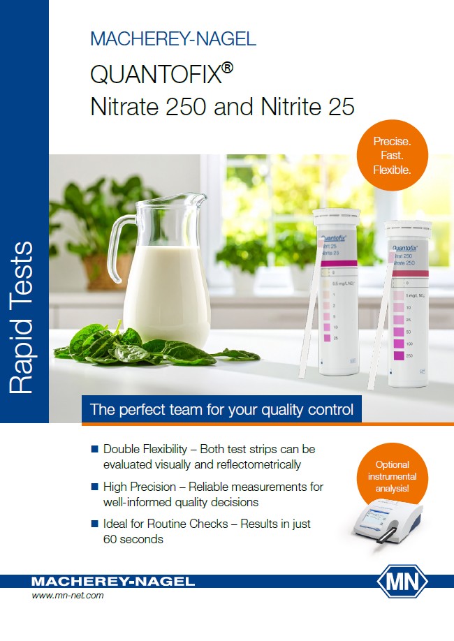 QUANTOFIX Nitrate 250 and Nitrite 25