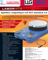 Agitateur magnétique LLG RCT standard 2.0