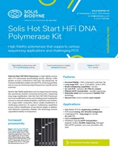 Solis Hot Start HiFi DNA Polymerase kit