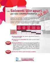 Solventi Ultrapuri per Gas Cromatografia