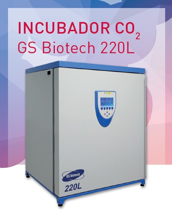 Incubador CO2 GS Biotech 220L