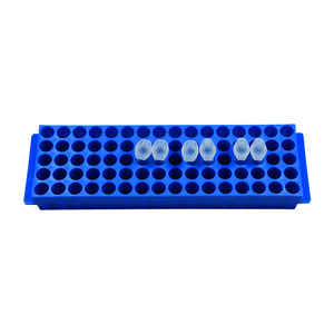 Gradillas para microtubos LLG, PP, 80 pocillos