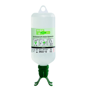 Frasco para el lavado de ojos, 0,9 % NaCl, estéril