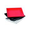 Cuvettes de développement photo LaboPlast, en PVC, forme basse, fond rainuré, forme bord arrondi Cuvettes de développement photo LaboPlast, en PVC, forme basse, fond rainuré, forme bord arrondi