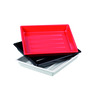 Photographic trays LaboPlast, PVC, shallow form with ribs on bottom, profile shape rounded