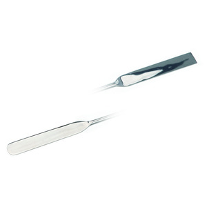 Double-ended spatulas, 18/10 steel