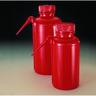 Pissette en polyéthylène rouge à col large Type DS2408, Nalgene Unitary, LDPE