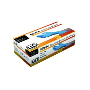 Guantes desechables standard LLG, nitrilo, sin polvo