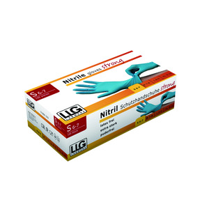 Guantes desechables strongLLG, nitrilo, sin polvo