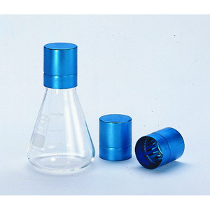 Tapones metálicos, Erlenmeyer, aluminio