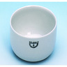 Incenerating dishes, porcelain, cylindrical form