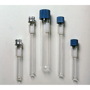 Tubos de cultivo, vidrio de borosilicato 3.3, tapón de rosca