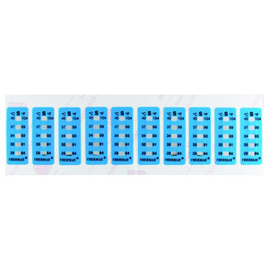 Tiras de temperatura irreversibles de 5 pasos Thermax<sup>®</sup>
