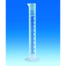 Measuring cylinders, PP, tall form, class B, blue moulded graduations