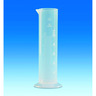 Graduated cylinders, PP, class B, low form, raised scale Graduated cylinders, PP, class B, low form, raised scale