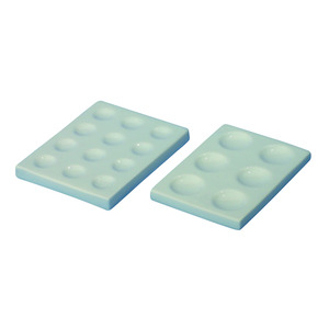LLG-Staining plates, porcelain