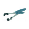 Beaker tongs, with rubber-sleeved  jaws Beaker tongs, with rubber-sleeved  jaws
