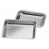 Trays, stainless steel Trays, stainless steel