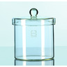 Glass cylinders with knob lid, DURAN Glass cylinders with knob lid, DURAN