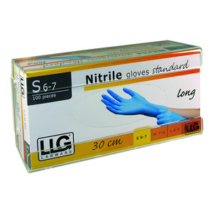 Dispensador de guantes LLG para 1 o 3 cajas, vidrio acrílico