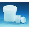 Jars with screw cap, HDPE Jars with screw cap, HDPE