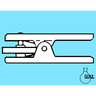 Fork clamps for spherical joints Fork clamps for spherical joints