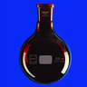 Round bottom flasks with conical ground joint, amber, DURAN Round bottom flasks with conical ground joint, amber, DURAN