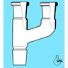 Multiple adapter, 2-neck, DURAN tubing Multiple adapter, 2-neck, DURAN tubing