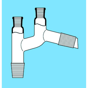 Raccord de distillation selon Claisen, en tube DURAN