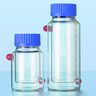 Flacon à double paroi et col large GLS 80 , en verre DURAN Flacon à double paroi et col large GLS 80 , en verre DURAN