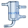 Flow-through cell for SONOPULS Ultrasonic homogenisers, stainless steel Flow-through cell for SONOPULS Ultrasonic homogenisers, stainless steel