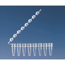 Microprovetta PCR in strip con 8 tappi vincolati