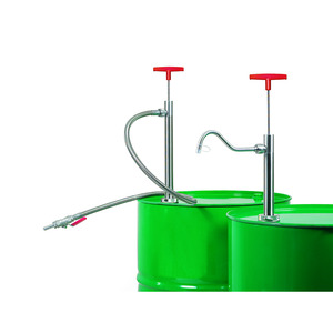 Bombas manuales para bidones, acero inoxidable